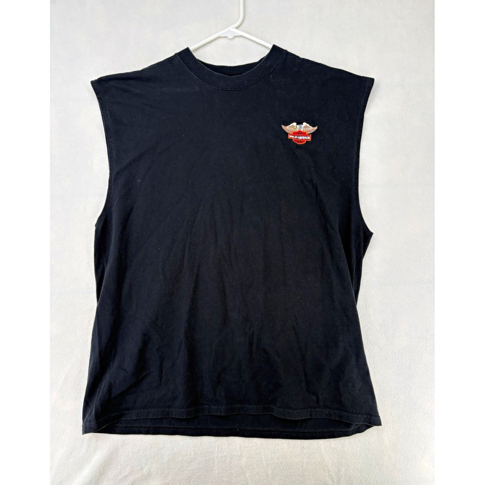 Harley-Davidson Puerto Vallarta Mexico Sleeveless Black T-Shirt 2XL